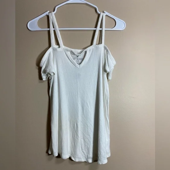 9 BUNDLE American Eagle Soft & Sexy Ribbed Tank Tops Women’s Size Small - Picture 7 of 13